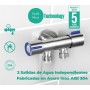 CHILL HOUSE Ducha Higienica para WC en Acero Inox con Grifo bidet, Manguera Bidet y Ducha bidet para Inodoro Completo - Grifo