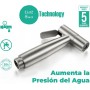 CHILL HOUSE Ducha Higienica para WC en Acero Inox con Grifo bidet, Manguera Bidet y Ducha bidet para Inodoro Completo - Grifo