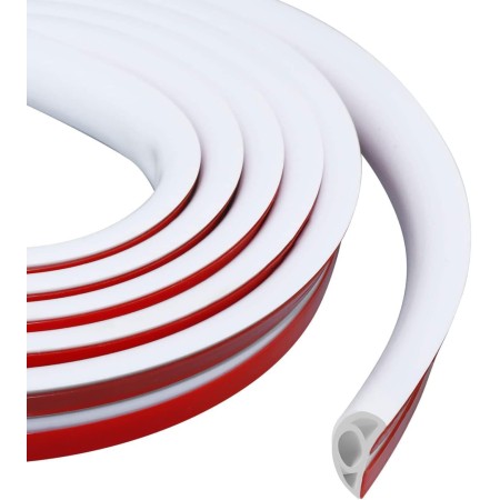 Canaleta autoadhesiva para cables, puente para cables de alimentación domésticos, protector de cables, blanco, cubierta para