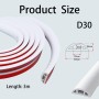 Canaleta autoadhesiva para cables, puente para cables de alimentación domésticos, protector de cables, blanco, cubierta para