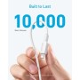 Anker cable iphone, 310 cable USB-C a Lightning, certificado MFi, iPhone 14 Plus 14 14 Pro Max 13 13 Pro 12 11 X XS XR (90 cm)