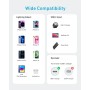 Anker cable iphone, 310 cable USB-C a Lightning, certificado MFi, iPhone 14 Plus 14 14 Pro Max 13 13 Pro 12 11 X XS XR (90 cm)