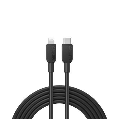 Anker cable iphone, 310 cable USB-C a Lightning, certificado MFi, iPhone 14 Plus 14 14 Pro Max 13 13 Pro 12 11 X XS XR (90 cm)