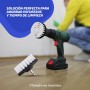 Cepillo Taladro Tapicería - Cepillo Giratorio para Limpieza de Coche, Alfombras y Tapizados - Accesorios para Taladro Ideales