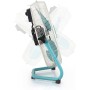 Orbegozo PW 1546 Power Fan Industrial Fan 3 Speeds Metal Blades Carry Handle 130 W Blue White