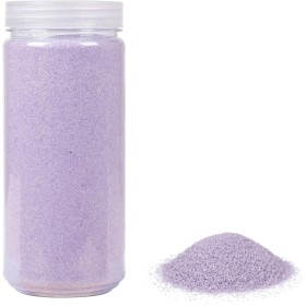 Heku 30330-06: Arena decorativa (750 g, en lata resellable), color lila, 750g