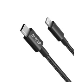 Anker 331 Cable USB-C a Lightning, Nuevo cable de carga de nylon USB-C a Lightning (180cm), adecuado para iPhone 13 13 Pro 12