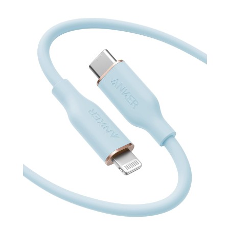 Anker cable iphone, PowerLine III Flow, cable iphone carga rapida de 180cm, compatible con iPhone 13/13 Pro Max/12/11