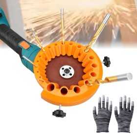 StyBtt Afilador de Brocas, Nuevo Afilador Brocas Amoladora, Afilador de Broca Profesional, para Broca de 2-13 mm y Amoladora de