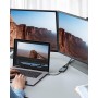 Anker Adaptador USB-C a HDMI Dual, Adaptador USB-C Compacto y portátil, Compatible con 4K a 60 Hz y 4K a 30 Hz Dual, para
