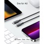 Anker Cable USB-C a Lightning, 541 Cable (90cm), Certificado MFi, Cable de carga rápida de base biológica, para iPhone 13 13 Pro