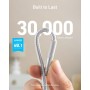 Cable de cargador de iPhone de Anker, Powerline+ II Cable Lightning, (certificado MFI) compatible con iPhone 14/13/12/11 SE 11