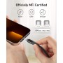 Cable de cargador de iPhone de Anker, Powerline+ II Cable Lightning, (certificado MFI) compatible con iPhone 14/13/12/11 SE 11