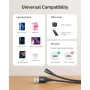 Cable de cargador de iPhone de Anker, Powerline+ II Cable Lightning, (certificado MFI) compatible con iPhone 14/13/12/11 SE 11