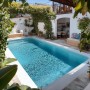 Piscina de Fibra de Vidrio Resistente, Duradera y Fácil de Mantener para tu Jardín o Patio (430cm*225cm)