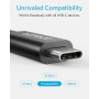 Anker Cable Thunderbolt 3 50cm,USB C a USB C,Soporta carga superrápida de 100W y transferencia rápida de datos,para MacBook