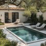 Piscina de Fibra de Vidrio Resistente, Duradera y Fácil de Mantener para tu Jardín o Patio (430cm*225cm)