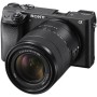 Sony Lente Zoom (Montura E, Formato APS-C, 18 - 135 mm F3.5-5.6 Oss, Zoom de 7.5 X), Color Negro