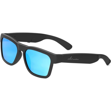 OhO sunshine Gafas de Sol de Audio Resistentes al Agua, Gafas de Sol Bluetooth de Moda para Escuchar música y Hacer Llamadas
