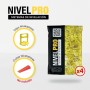 NIVELPRO Clips niveladores de azulejos de 0,5mm, 1mm, 2mm y 3mm, Packs de 250uds, 1000uds y 1500uds, Espaciadores de azulejos,