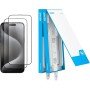 Anker Protector de Pantalla Duradero para iPhone 15 Pro Max(2 Uds), Película de Cristal Corning, con Instalación Rápida y