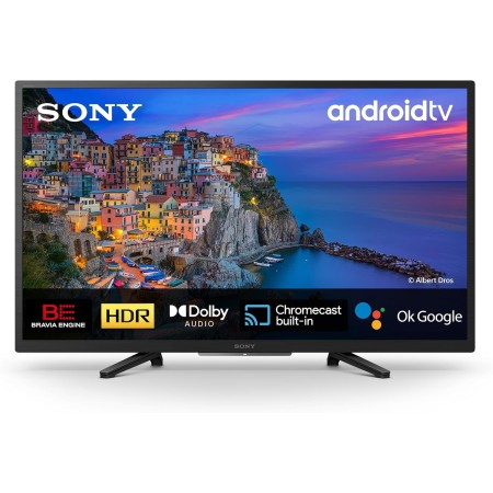 Sony BRAVIA KD32W804 - Smart TV 32 Pulgadas HD Ready (Alto Rango Dinámico HDR, Android TV) Negro, Modelo 2022