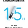 Soundcore A30i de Anker, Auriculares con Cancelación de Ruido, Diseño Elegante en Forma de Lápiz Labial, Diminutos, Ligeros y