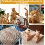 Juego de herramientas de tallado de madera, 20 en 1, juego con 12 cuchillos para tallar, con para principiantes/profesionales,