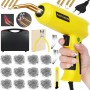 TAVADA 200W Soldador de Plástico,Plástico Soldadura Máquina con 900PCS Grapas,Kit de Reparación de Parachoques de Coche para la
