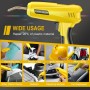 TAVADA 200W Soldador de Plástico,Plástico Soldadura Máquina con 900PCS Grapas,Kit de Reparación de Parachoques de Coche para la