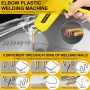 TAVADA 200W Soldador de Plástico,Plástico Soldadura Máquina con 900PCS Grapas,Kit de Reparación de Parachoques de Coche para la