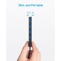 Anker Hub USB C, Hub USB de 5 Gbps de 4 Puertos, 60cm Cable OTG ultradelgado y extendido, para MacBook, Mac Pro, Mac Mini, iMac,