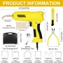 TAVADA 200W Soldador de Plástico,Plástico Soldadura Máquina con 900PCS Grapas,Kit de Reparación de Parachoques de Coche para la