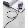 Anker Cable USB C Carga Rapida,60W Cable USB C de Nylón, Paquete Doble, para iPhone 16/16 Pro/16 Plus/15/16 ProMax, iPad