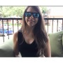 OhO sunshine Gafas de Sol de Audio Resistentes al Agua, Gafas de Sol Bluetooth de Moda para Escuchar música y Hacer Llamadas