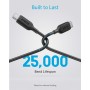 Anker Cable USB C Carga Rapida(60W, 90cm), Cable USB C 2.0, Cable Cargador USB C para MacBook Pro 2020, iPad Pro 2020, Switch,