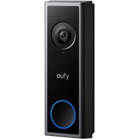 eufy Security Videoportero C30, 2K FHD, Cable o Batería de Liberación Rápida, Grabación 24/7, Detección de Movimiento Humano,