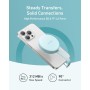 Anker MagGo Adaptador USB-C, Lector de Tarjetas SD y TF Portátil Magnético Cable Incorporado, Transferencia de Datos Máx. de 312