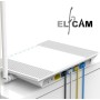 Elfcam® - 5m Slim Cat 6 Ethernet Cable, Cat6 32AWG WAN LAN Cable de red, Ultra Slim Negro (5 metros)