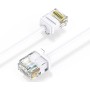 Elfcam® - 5m Slim Cat 6 Ethernet Cable, Cat6 32AWG WAN LAN Cable de red, Ultra Slim Negro (5 metros)