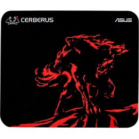 ASUS Cerberus Mat Mini Red Cerberus Mat Mini, Black,Red, 90YH01C3-BDUA00 (Cerberus Mat Mini, Black,Red, Image, Fabric,Rubber,