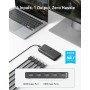 Anker Switch HDMI, bidireccional, 4K, 60 Hz, Divisor HDMI con diseño metálico, Salida 4 en 1 con Indicadores LED, 3D, HDR,