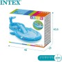INTEX Centro de juego de agua, Centro de juego acuático, 373x234x99 cm, 235 litros, 81 kg, suelo acolchado, Piscina con tobogán,