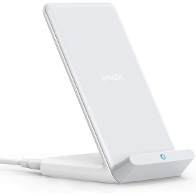 Anker 313 Estación de Cargador Inalambrico iPhone 10W, Certificado Qi, Adecuado para iPhone 16/15/15 Pro/15 Pro MAX/14/13/13