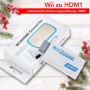 Zacro Adaptador Wii Hdmi Wii Hdmi Wii a HDMI Full HD convertidor Display Port a Hdmi Adaptador 720P 1080P HD Video Audio Salida