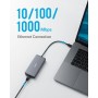 Anker Adaptador hub USB-C, hub USB-C 7 en 1 PowerExpand+, con USB-C a HDMI de 4K, Power Delivery de 60 W, Ethernet de 1 GB/s, 2