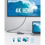 Anker Adaptador hub USB-C, hub USB-C 7 en 1 PowerExpand+, con USB-C a HDMI de 4K, Power Delivery de 60 W, Ethernet de 1 GB/s, 2