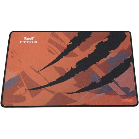 ASUS Strix Glide Control - Alfombrilla Gaming (Acabado precisión), Color Negro y Naranja