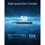 Anker Adaptador hub USB-C, hub USB-C 7 en 1 PowerExpand+, con USB-C a HDMI de 4K, Power Delivery de 60 W, Ethernet de 1 GB/s, 2
