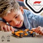 LEGO City Piloto de F1 con Coche McLaren, Juguete de Construcción con Mini Vehículo de Fórmula 1 y Minifigura para Juegos de
